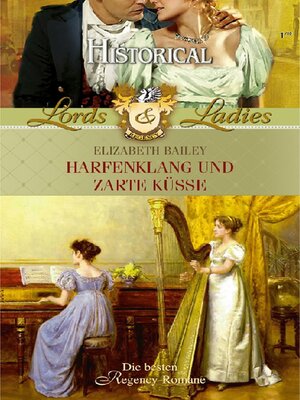 cover image of Harfenklang und zarte Küsse